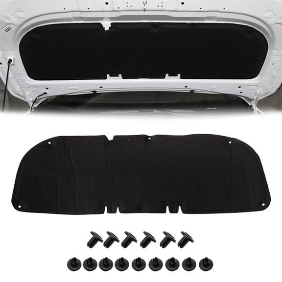 Furulu Engine Hood Insulation Pad Heat Shield Blanket Trim For Toyota RAV4 2019 - 2024