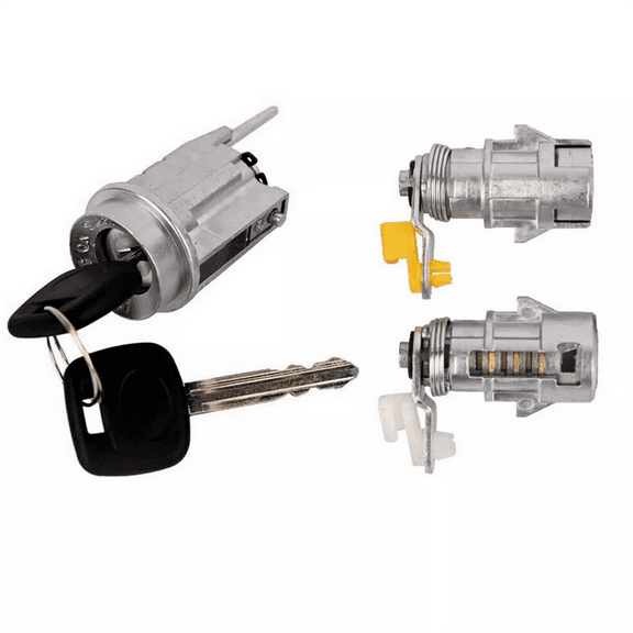 Furulu Front Left Right Door Lock Cylinder Ignition Switch with Keys 69052-35150 For Toyota 4Runner 1998-2002