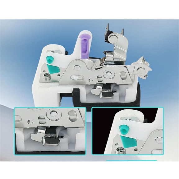 Furulu Full Metal Front Right Passenger Side Door Latch For Jeep Wrangler Tj 1997-2002