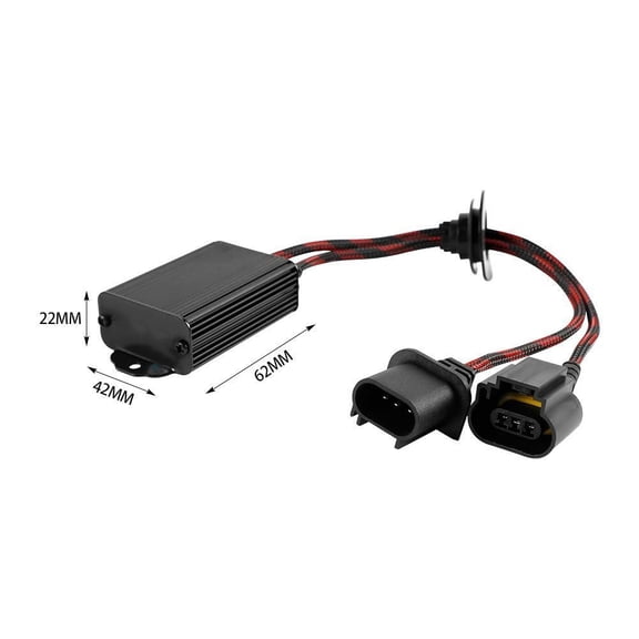 Furulu H13 9008 LED Headlight Bulb Canbus Error Anti Flicker Resistor Canceller Decoder