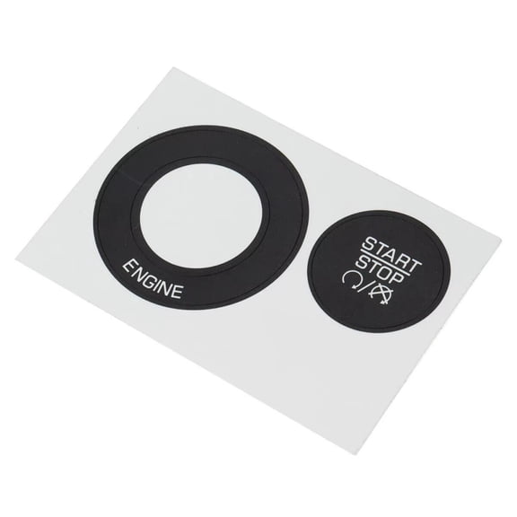 Furulu Ignition Push Button Start Stop Repair Decal For Dodge Charger 2011-2014