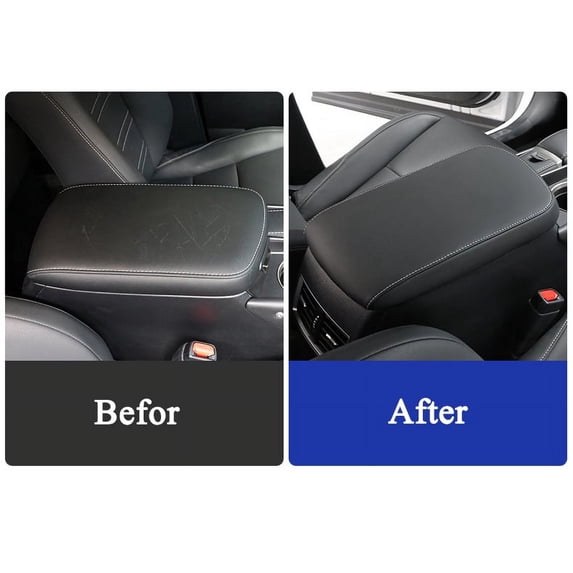 Furulu Leather Center Armrest Surface Case Cover For Lexus NX200 200t NX300h 2015-2018