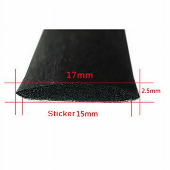 Furulu New 5M Waterproof Sealed Strip Trim For Car Windshield Sunroof Triangular Window