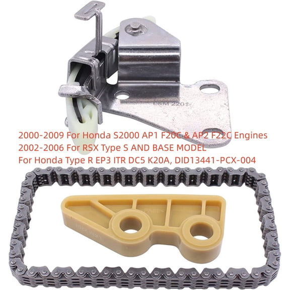 Furulu Oil Pump Chain Kit For Honda Type-R EP3 ITR DC5 K20A RSX Type S 13441-PCX-004