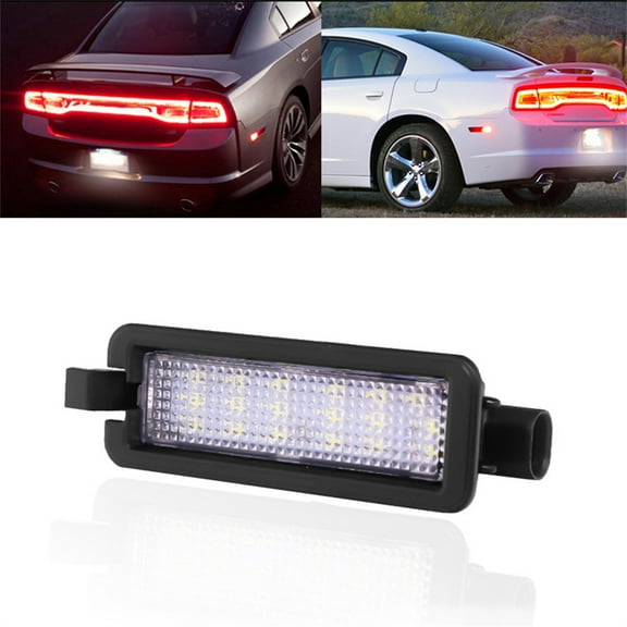Furulu Rear LED License Plate Light for Dodge Charger Challenger Chrysler 300 2015-2021