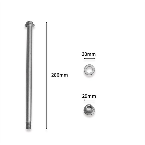 Furulu Rear Swingarm Pivot Bolt & Nut For Honda TRX450R TRX450ER TRX400EX 52101-HP1-000