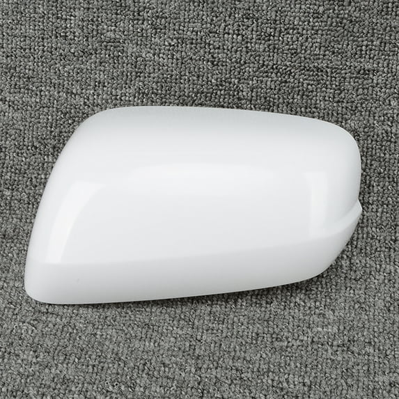 Furulu Rear View Mirror Cover Primer Left Shell Housing Trim Fits For 2009-2013 Honda Fit Jazz