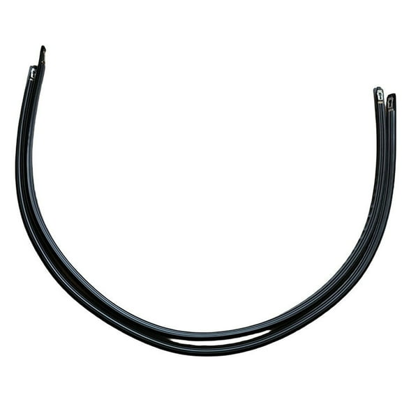 Furulu Roof Side Molding Left & Right For 1996-2000 Honda Civic 3 Door EK2 EK3 EK4 EK9