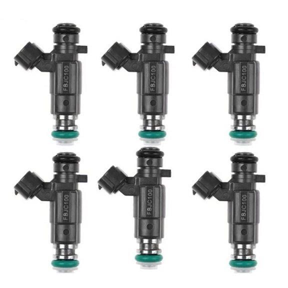 Furulu Set Of 6 Fuel Injectors Fbjc100 For Nissan 350Z 3.5L 2003-2004