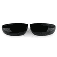 thumbnail image 1 of Furulu Side Mirror Cap Cover Left & Right For GMC Yukon Sierra 1500 2500 Smooth Black, 1 of 5