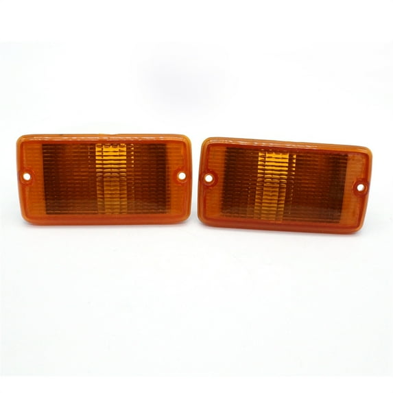 Furulu Turn Signal Light Shell For 2001-2006 Jeep Wrangler TJ Plastic Lens 55156488AB