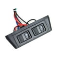 thumbnail image 1 of Furulu Universal 3 Remote Switch Kit Door Lock Power Window 12V Fits Front Two Doors, 1 of 5