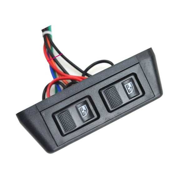 Furulu Universal 3 Remote Switch Kit Door Lock Power Window 12V Fits Front Two Doors
