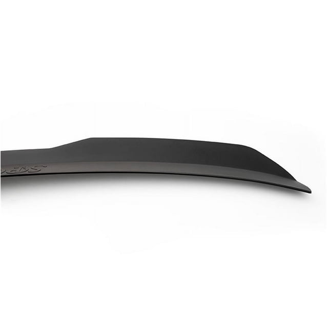 Furulu Universal Rear Roof Lip Spoiler Wing Matte Black ABS Decorate ...