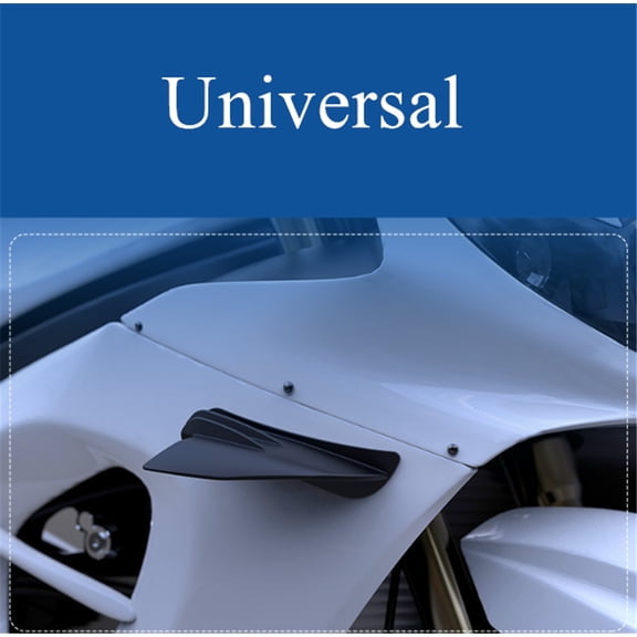 Furulu Universal Winglet Fairing Racing Wing Kit Spoiler Aerodynamic Spoiler Wing Kit