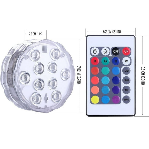 Furulu Wireless Boat RGB Lights For Boat Deck Battery Operated Waterproof Led Light