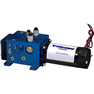 Furuno FUR-PUMPHRP35-12 3.5 cu in. Adjustment Hydraulic Autopilot Pump - 12V