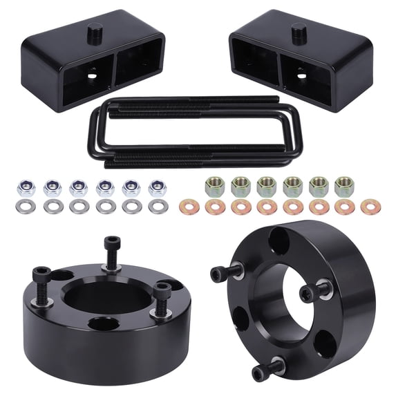 Furvclv 2" Ram 1500 Leveling Lift Kits - 2 Inch Front Strut Spacer Suspension Lift Kit Lift Spacers for 2006-2021 Ram 1500 (4WD Only), 2005-2011 Dakota (2WD Only), 2006-2009 Raider