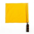 thumbnail image 1 of Furvclv Colorful Referee Flag 4 Colors Anti-slip Sweat Absorption Reusable Sports Match Football Linesman Flags, 1 of 5