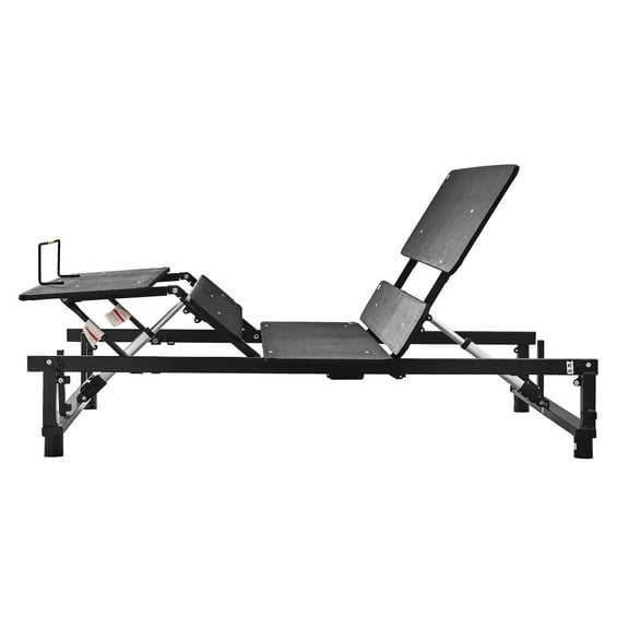 Furvclv Queen Size Adjustable Bed Base Frame With Wireless Remote Control, Powerful Quiet Motor, Independent Head And Foot Incline, Load Capacity 750lbs