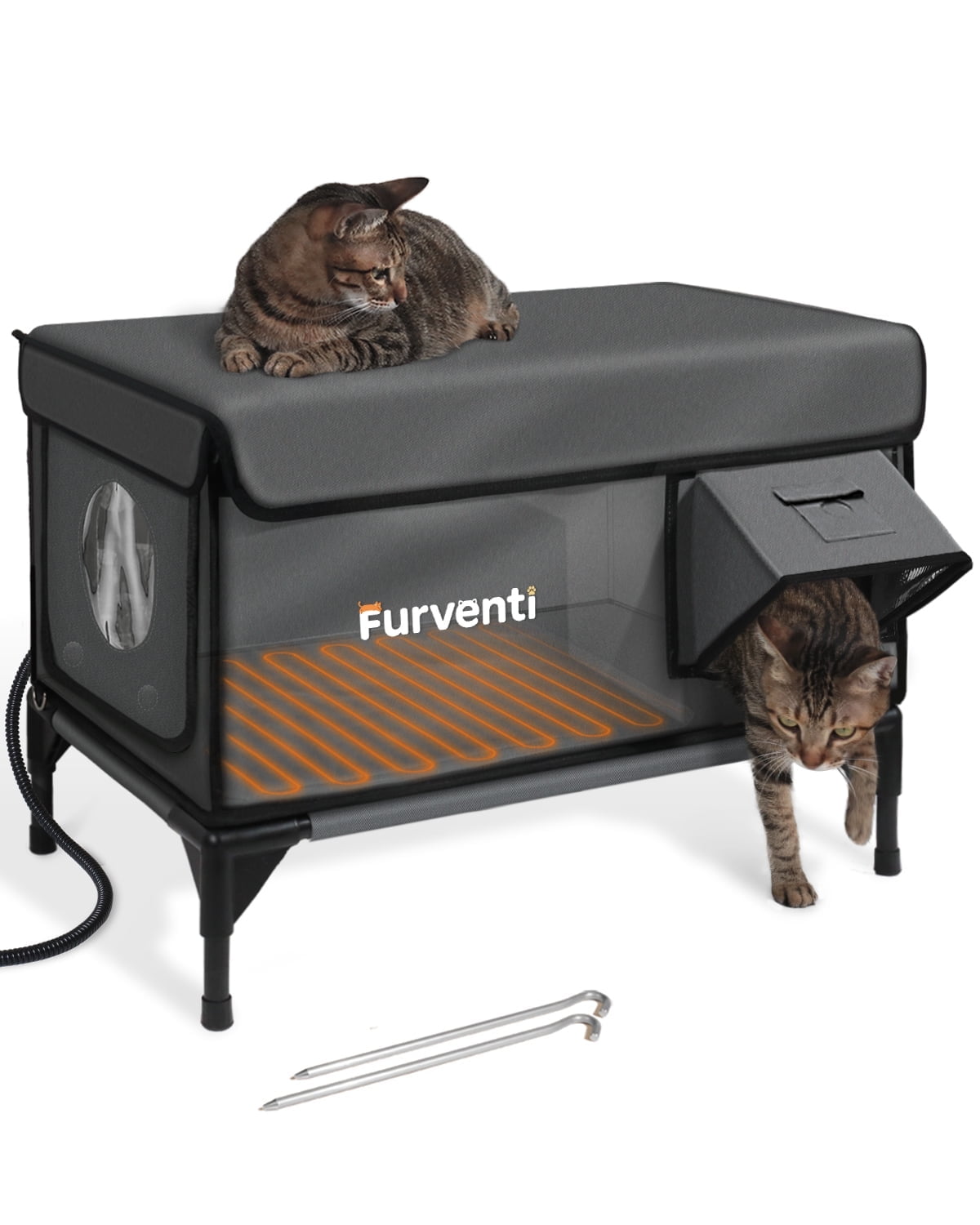 Furventi-Heated-Outdoor-Cat-