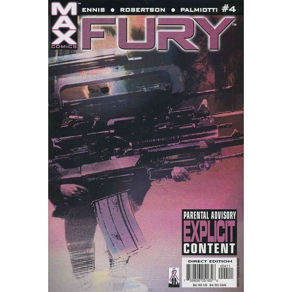 Fury (2nd series) #4 VF ; Marvel Comic Book