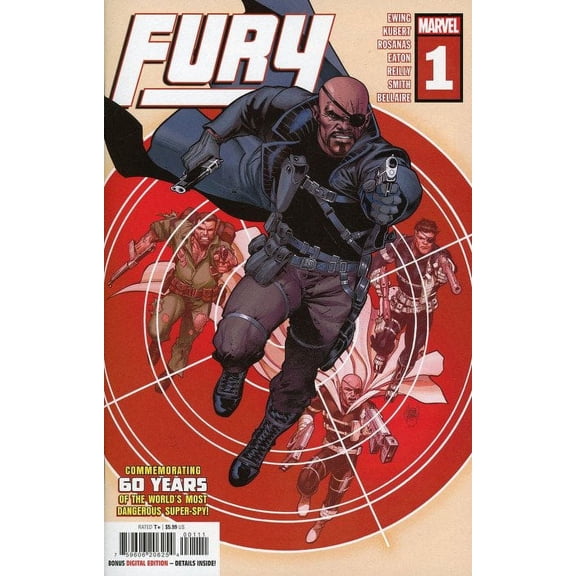 Fury (3rd Series) #1 VF ; Marvel Comic Book