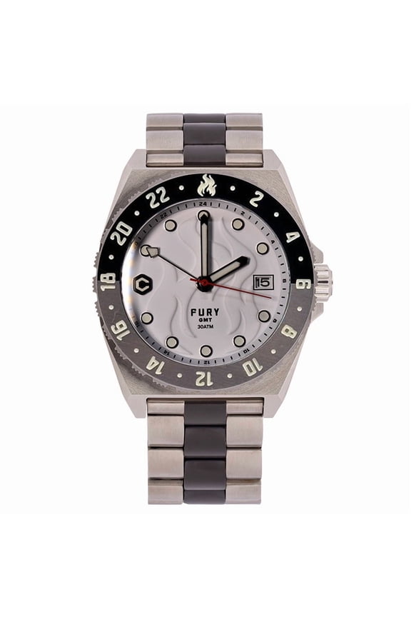 Fury GMT WHITE LIGHTNING | White Dial