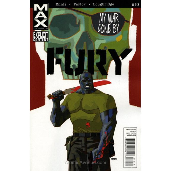 Fury Max #10 VF ; Marvel Comic Book