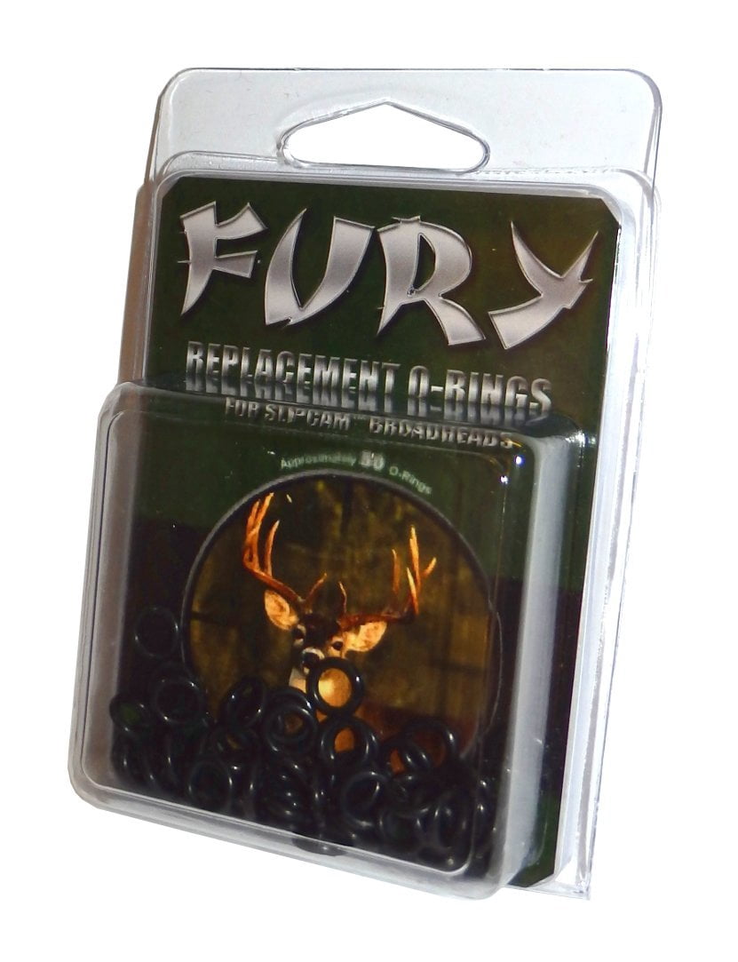 Fury - Replacement O-Rings for Rage Slipcam Broadheads Pack of 50 ...