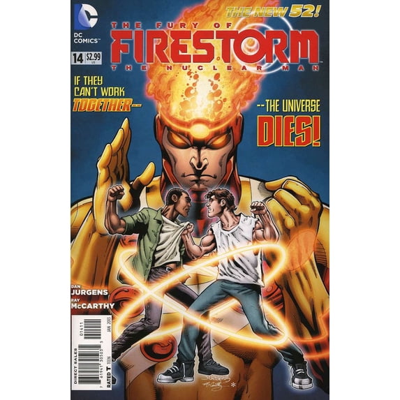 Fury of Firestorm, The: The Nuclear Men #14 VF ; DC Comic Book