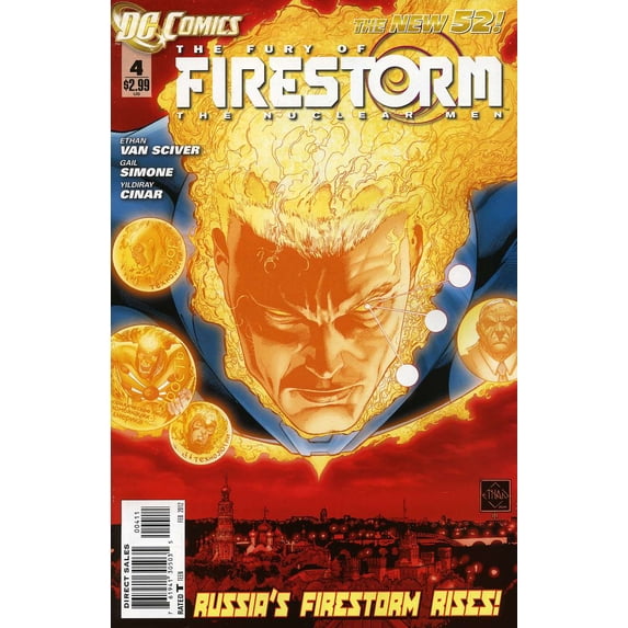 Fury of Firestorm, The: The Nuclear Men #4 VF ; DC Comic Book