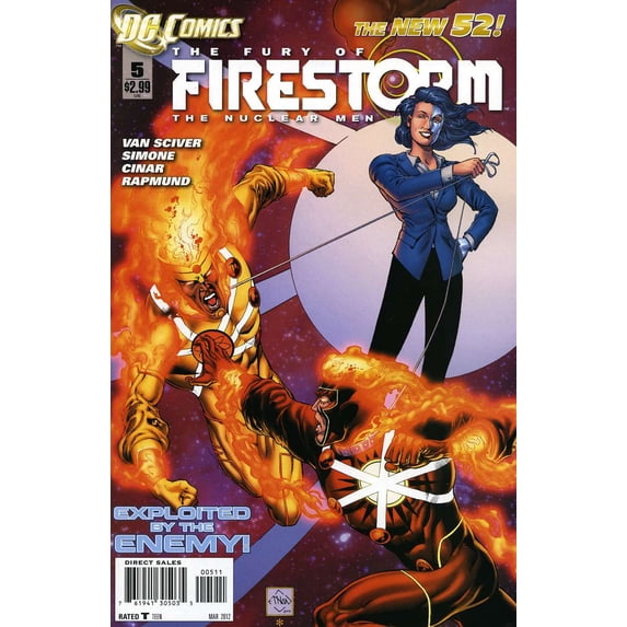 Fury of Firestorm, The: The Nuclear Men #5 VF ; DC Comic Book