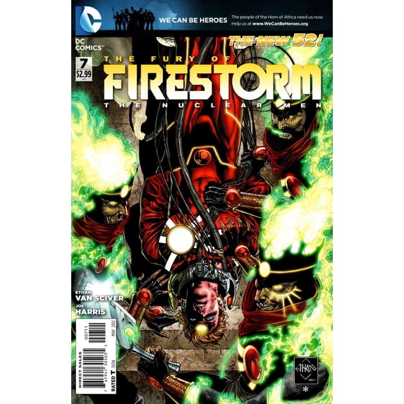 Fury of Firestorm, The: The Nuclear Men #7 VF ; DC Comic Book