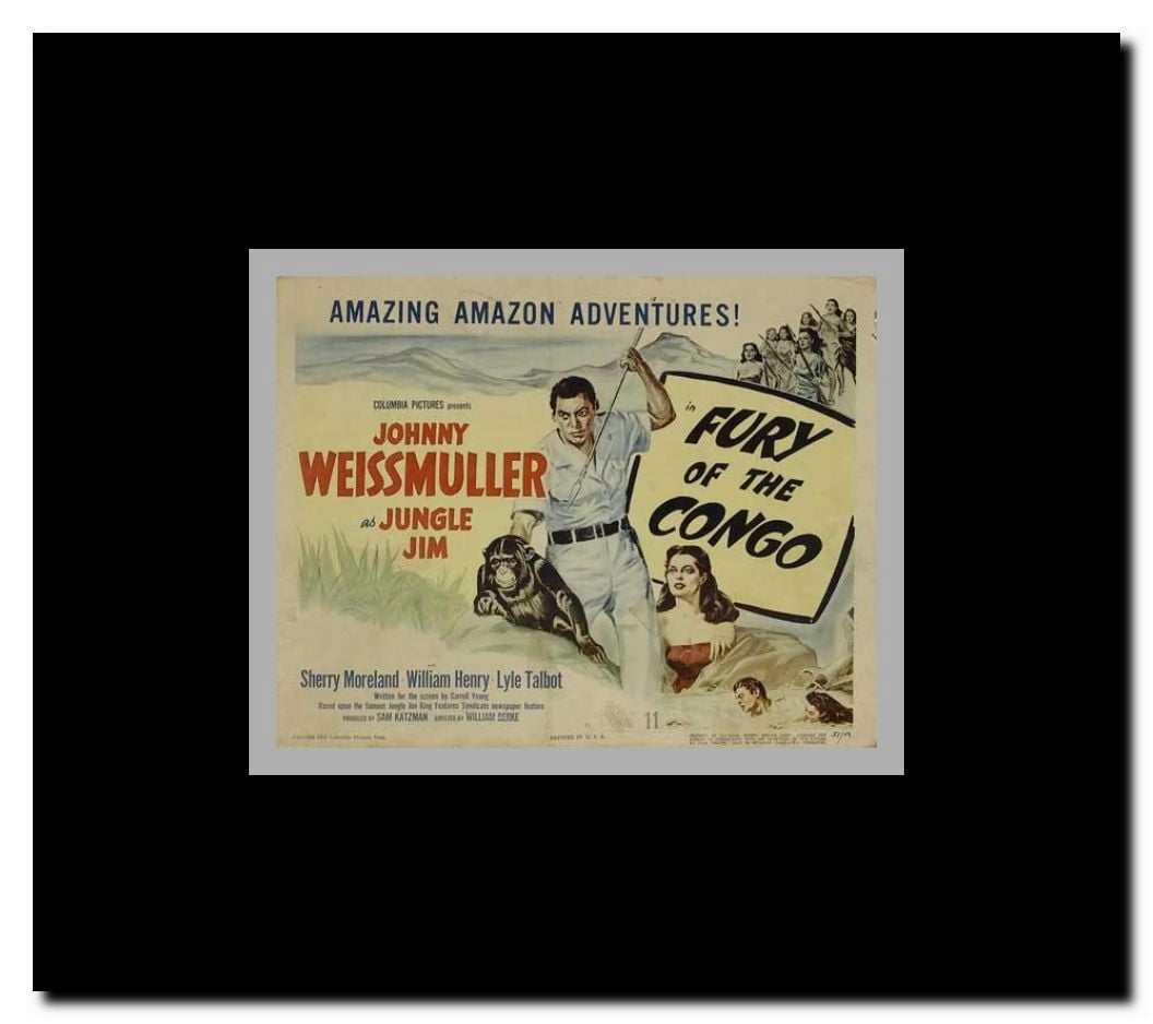 Fury of the Congo Framed Movie Poster