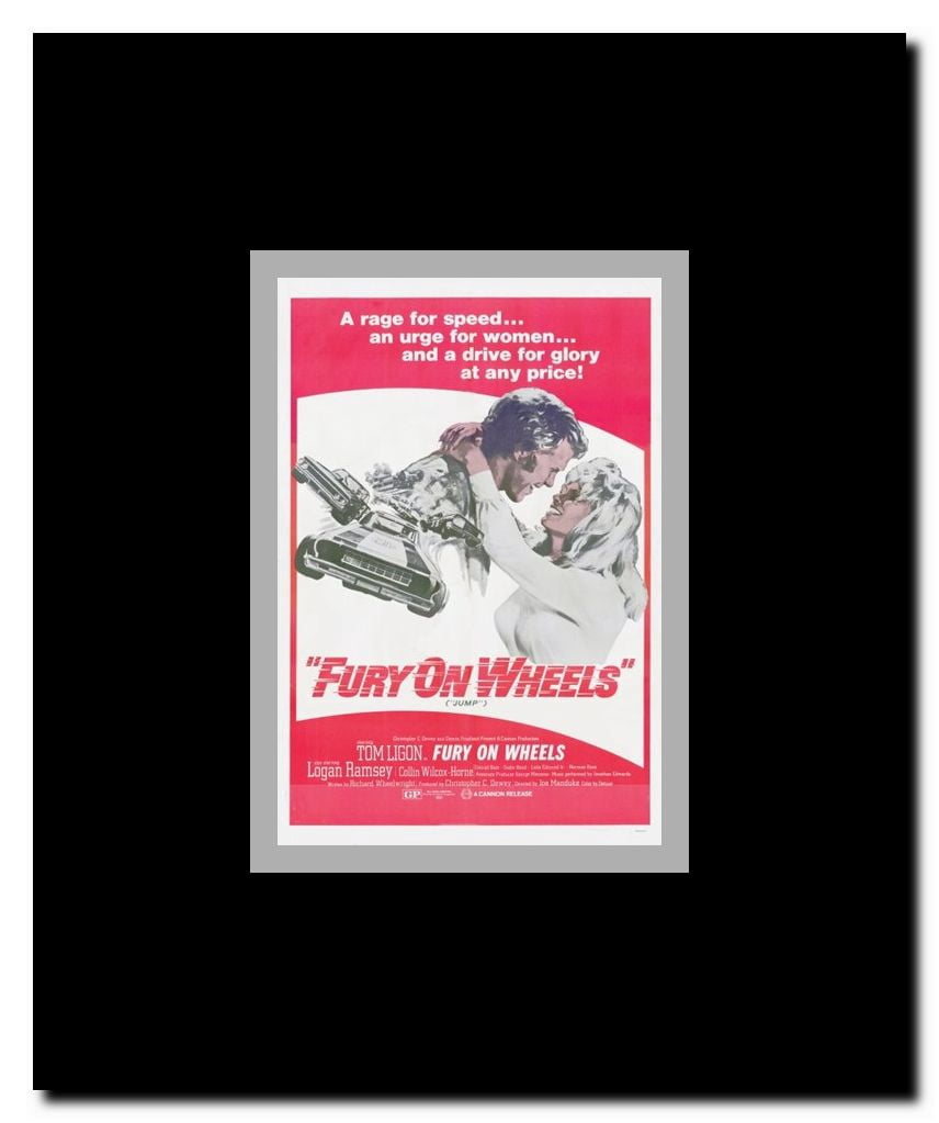 Fury on Wheels Framed Movie Poster