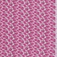 thumbnail image 1 of Fuschia Pink Floral Chiffon, Fabric Sold By the Yard, 1 of 1