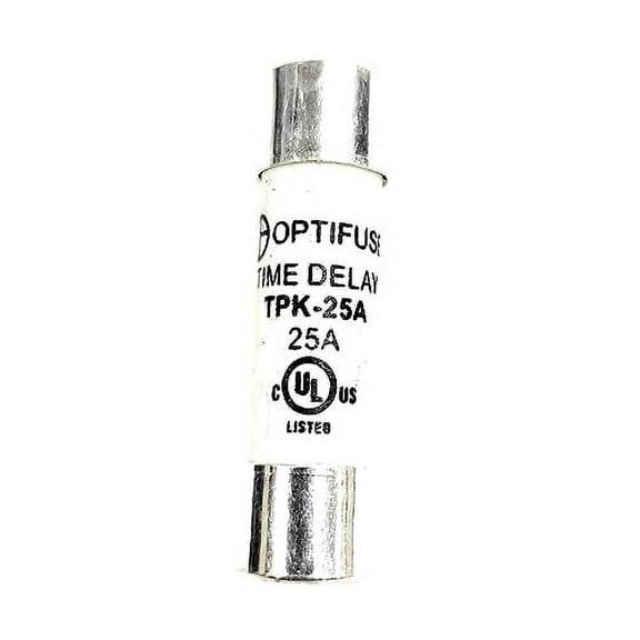 Fuse 25 AMP 500V OPTIFUSE TPK-25A (1PC) EQUIV to FNQ-25 FLQ025 ATQ25 TIME DELAY Fuse UL Listed 1.5 INCH Long