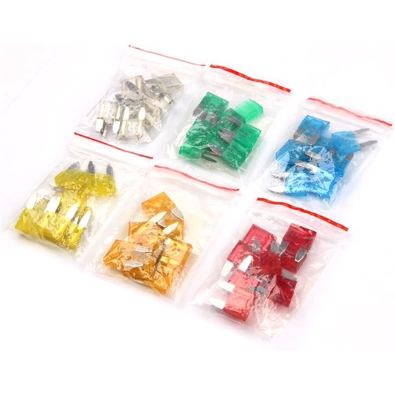 Fuse 60/30pcs 5A/10A/15A/20A/25/30A Small Mini Car Fuses Set Mixed Mini Standard Blade Fuse for Auto Truck Automotive Boat