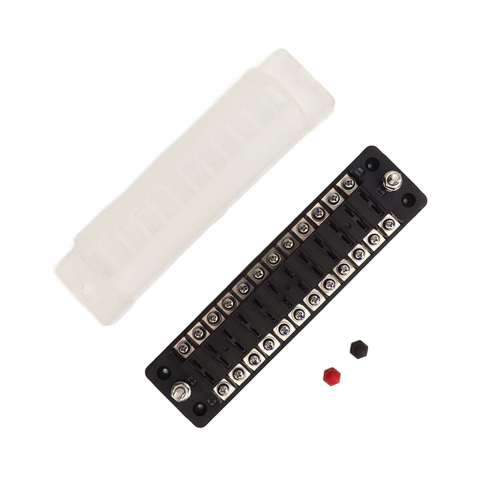 Fuse Box, 12 Way Fuse Box Holder Excellent Conductivity Corrosion