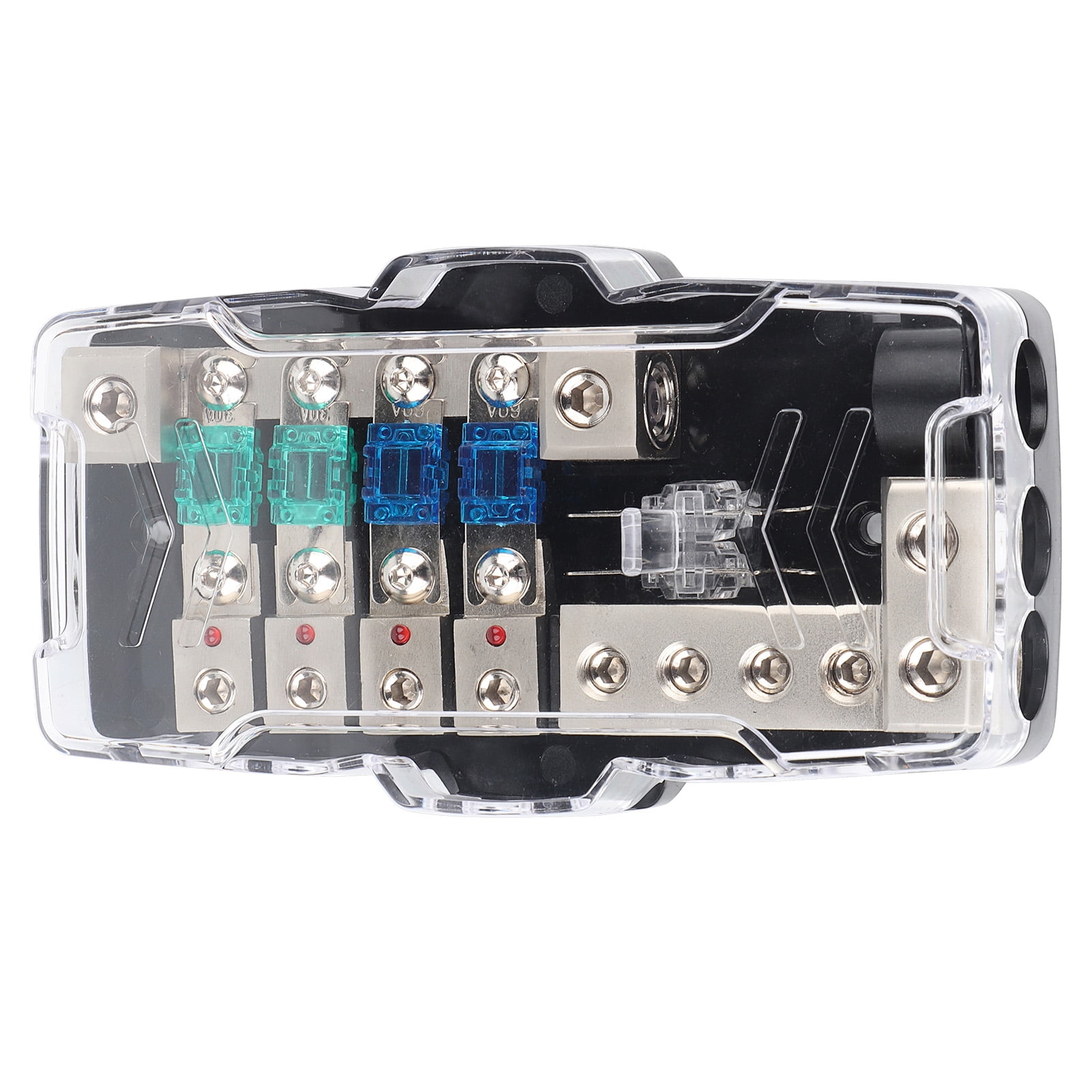 Fuse Box Car Audio Stereo MultiFunctional 4 Way Distribution Holder