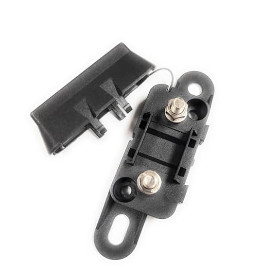 Fuse Holder BLC-06B OPTIFUSE Holds MID M I D Type AUTO FUSES (1 Unit) HAS Cover Studs are (30MM) for Bolt Down FUSES OR 1 3/16" Center to Center Apart Mount Holes 70MM Apart