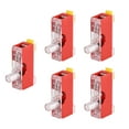 thumbnail image 1 of Fuse Holder FS-101 Single Pole with Indicator Light 6mmx30mm Fuse Included 250V 10A Red 5Pcs, 1 of 4