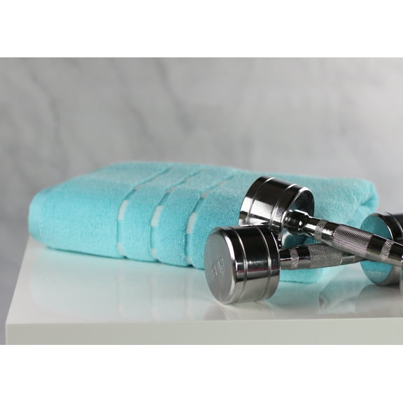 Fuse Sport Single Shower Towel, Blue