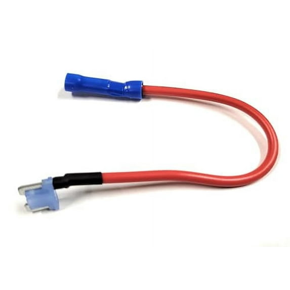 Fuse TAP for Automotive Low Profile Mini Blade 15 AMP (1 Unit) HAS 15 AMP Low Profile Mini Blade Fuse to 5 INCH Wire with Butt Connector OPTIFUSE ANS-W-15A-16R