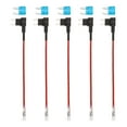 thumbnail image 1 of Fuse Tap 24V 12V Car Add A Circuit Fuse Tap Adapter with 15A Mini Fuses, 5pcs, 1 of 5