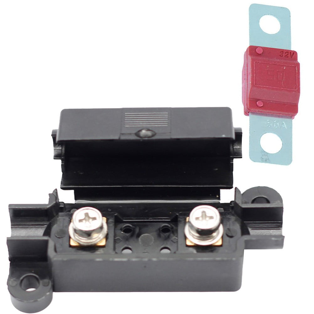 Fuse box holder, with heat-shrinkable air conditioner fuse accessories