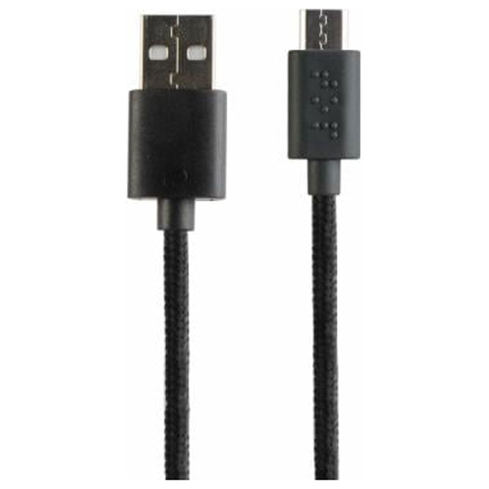 Fusebox 131 1237 FB2 Micro USB Braided Charging Cable, 9-Ft. - Quantity 6