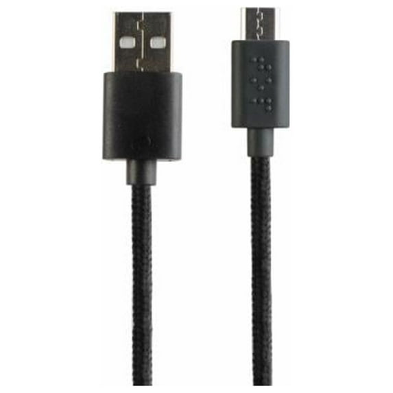 Fusebox 131 1237 FB2 Micro USB Braided Charging Cable, 9-Ft. - Quantity 6
