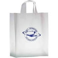 thumbnail image 1 of Fused Soft Loop Handles Shopping Bag - Clear Frosted - 13in.x16in., 1 of 1